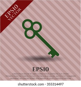 Key icon or symbol