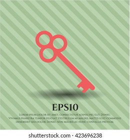 Key icon or symbol