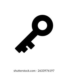 Key icon symbol for apps and websites. Key sign and symbol. keys vector