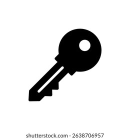 Key icon symbol for apps and websites. Key sign and symbol. keys vector