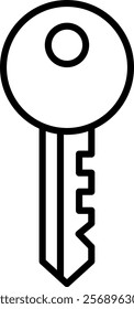 Key Icon Symbol Art Sign