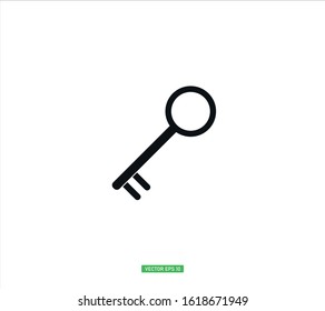 Key icon symbol vector illustration