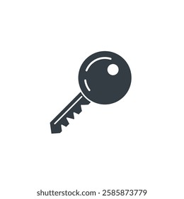 Key icon symbol vector illustration isolated on white background