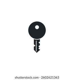 Key icon symbol vector illustration isolated on white background
