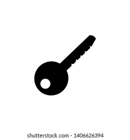 Key Icon in trendy flat style isolated on grey background. Key symbol for your web site design, logo, app, UI. Vector illustration, EPS10.