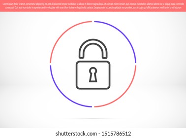 Key icon in trendy flat style isolated on background. Key icon page symbol for your web site design Key icon logo, app, UI. Key icon Vector illustration, EPS10.