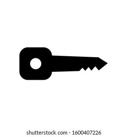 Key Icon in trendy flat style isolated on grey background. Key symbol for your web site design, logo, app, UI. Vector illustration