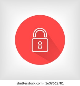 Key icon in trendy flat style isolated on background. Key icon page symbol for your web site design Key icon logo, app, UI. Key icon Vector illustration, EPS10.