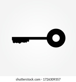 Key icon in trendy flat style isolated on background. Key icon page symbol for your web site design Key icon logo, app, UI. Key icon Vector illustration, EPS10.