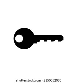 Key Icon in trendy flat style isolated on white background design vector 