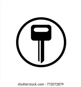 key icon in trendy flat style isolated on background. key icon page symbol for your web site design key icon logo, app, UI. icon Vector illustration, EPS10.