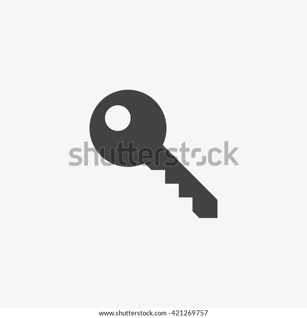 Key Icon in trendy flat style isolated on grey\
background. Key symbol for your web site design, logo, app, UI.\
Vector illustration,\
EPS10.