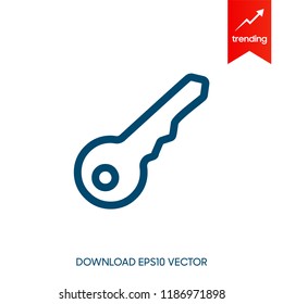 key icon vector