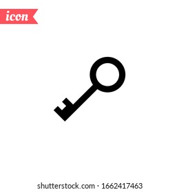 Key icon. Key vector icon