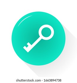 Key icon. Key vector icon