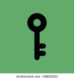 Key icon vector