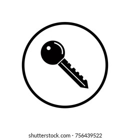 key icon vector