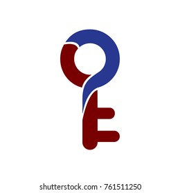 key icon vector