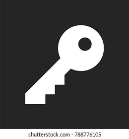 Key icon vector
