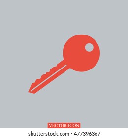 key icon, vector best flat icon, EPS