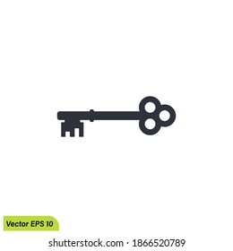 key icon vector company logo template 