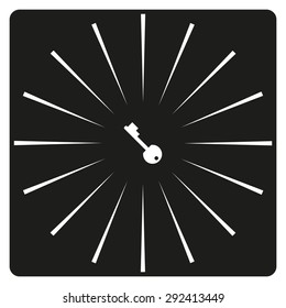 key. icon. vector design