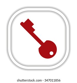 key. icon. vector design
