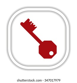 key. icon. vector design