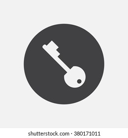 key. icon. vector design