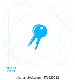 Key  icon Vector design.