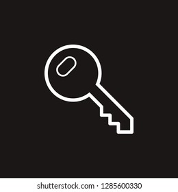 key icon. key vector design. sign design
