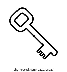 key icon vector design template in white background