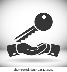 Key icon. Vector  Eps 10