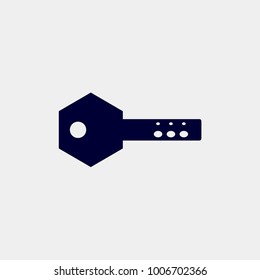 key icon, Vector illustration