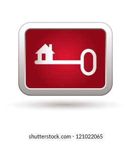 Key icon. Vector illustration