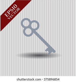 Key icon vector illustration