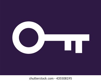 Key icon. Vector illustration