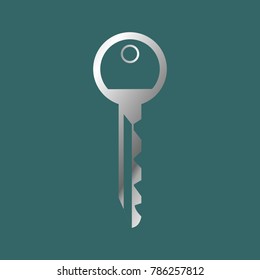 Key icon. Vector illustration concept