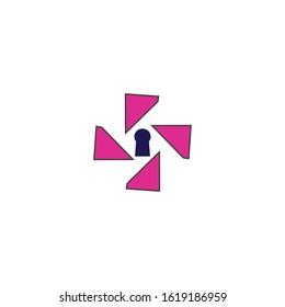 Key icon vector illustration design template