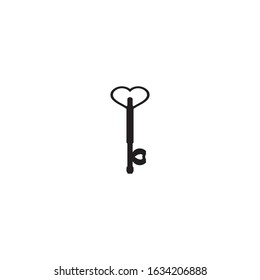 Key icon vector illustration design template
