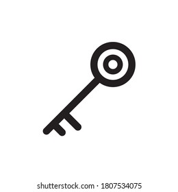 Key Icon Vector Illustration Design