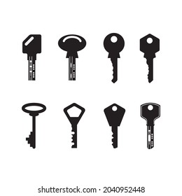 Key icon vector illustration design template