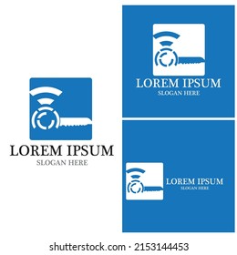 Plantilla de diseño de ilustración de vector de icono clave