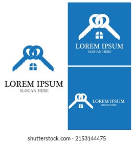 Key icon vector illustration design template