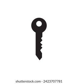 Plantilla de diseño de ilustración de vector de icono clave