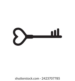 Key icon vector illustration design template