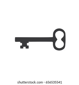 Key icon, vector illustration design. 