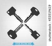 Key icon vector illustration EPS 10.