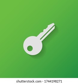 key icon. Vector illustration EPS 10.