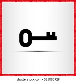 key icon vector illustration eps10